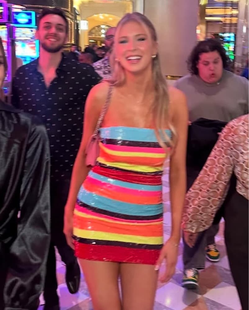 Ramy Brook Winnie Striped Mini Dress - Image 3