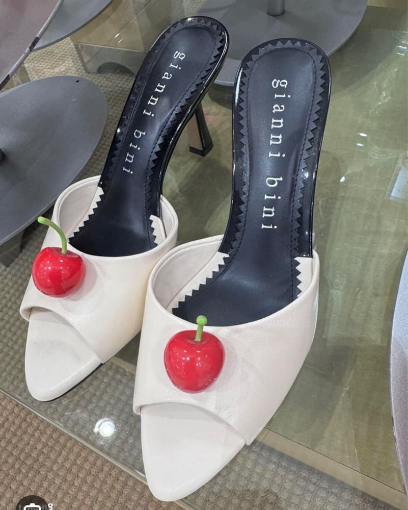 Gianni Bini Cherry Sandal Heels  - Image 2