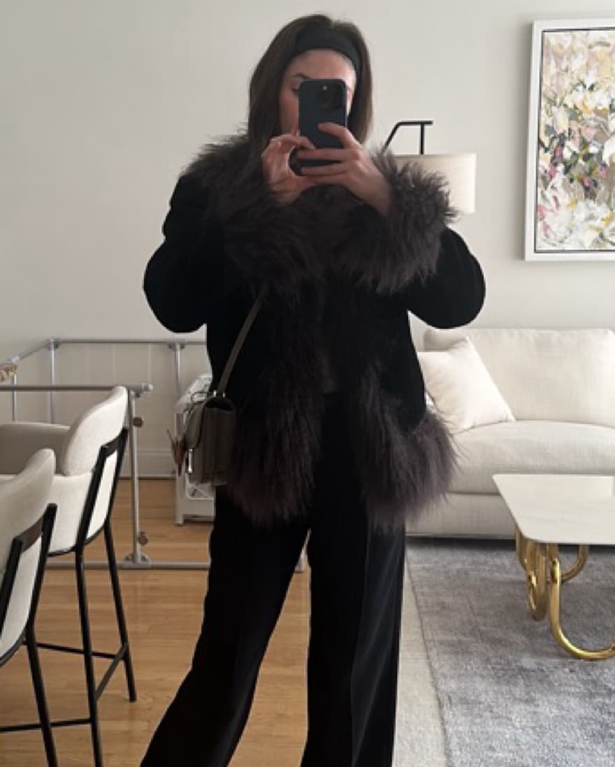 Charlotte Simone Olive Coat - Image 3