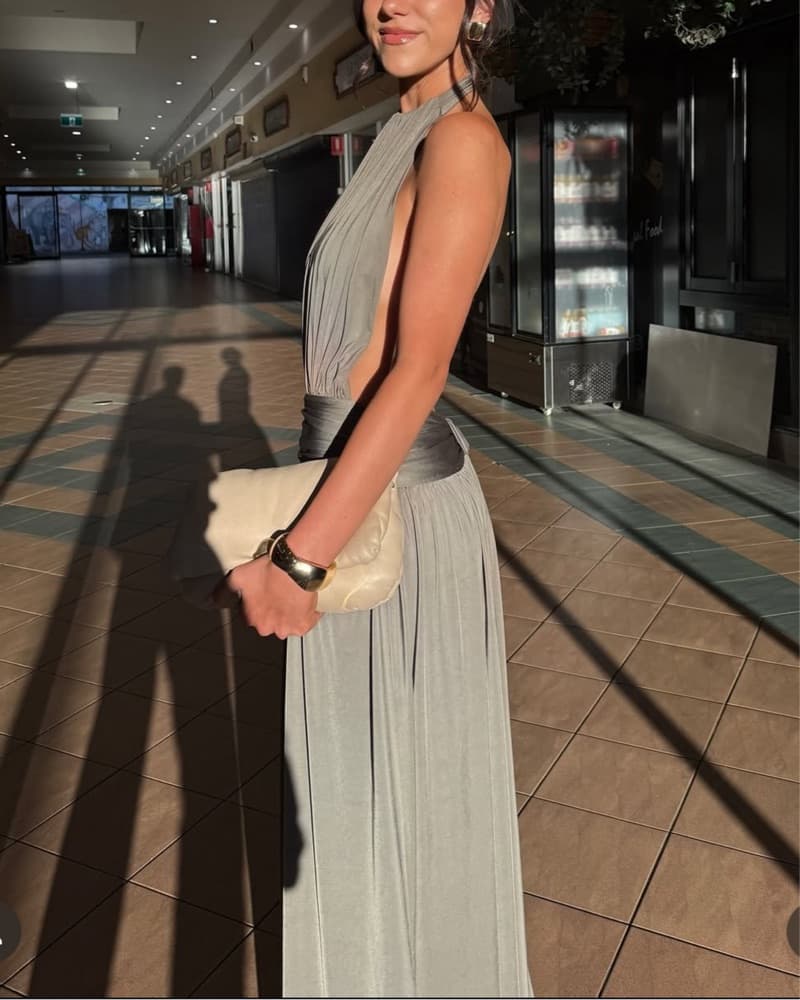 Arcina Ori Santina Halter Dress  - Image 3