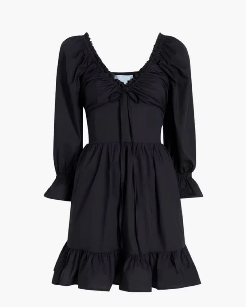 Hill House Home - Black Mini Dress  - Image 3