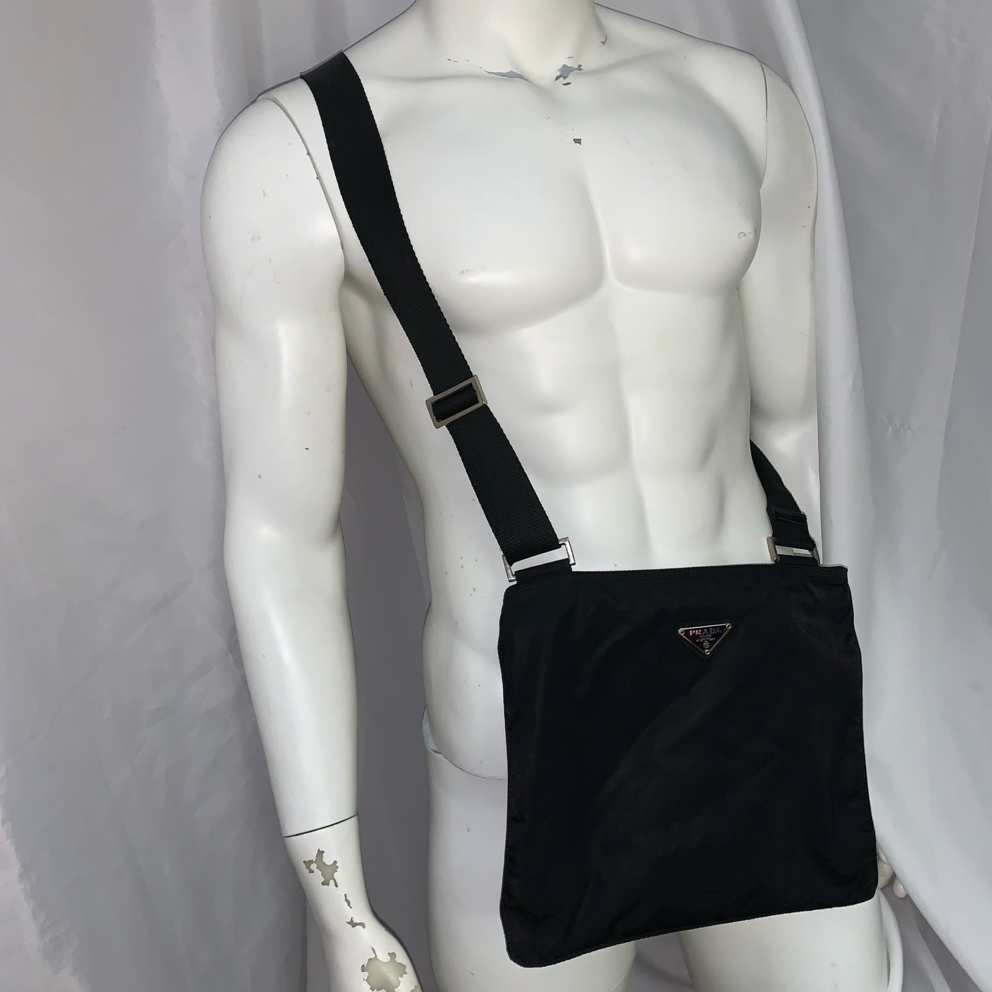 PRADA nero black tessuto nylon xbody - Image 1