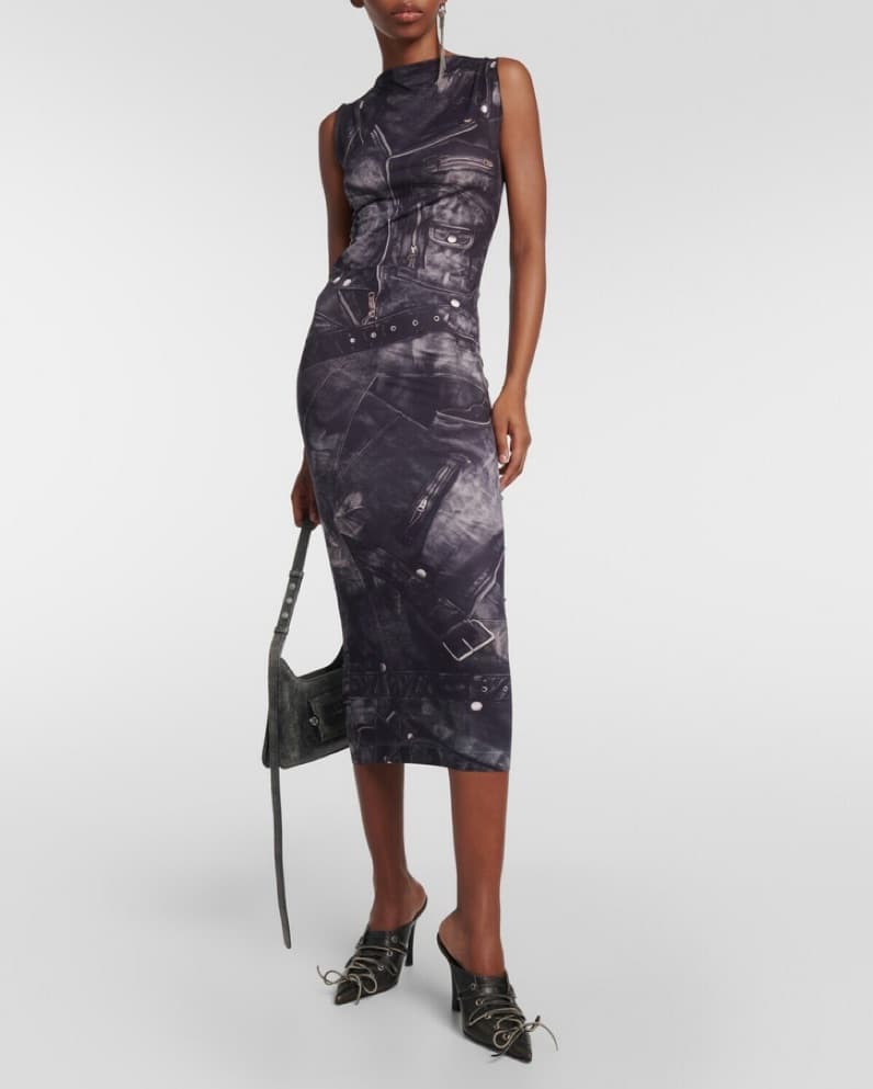 Acne Studios Graphic Sleeveless Dress - Image 4