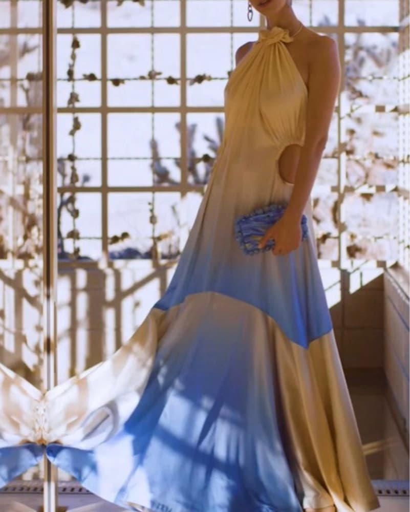 Cult Gaia $1398 Ombre Maxi Gown - Image 2