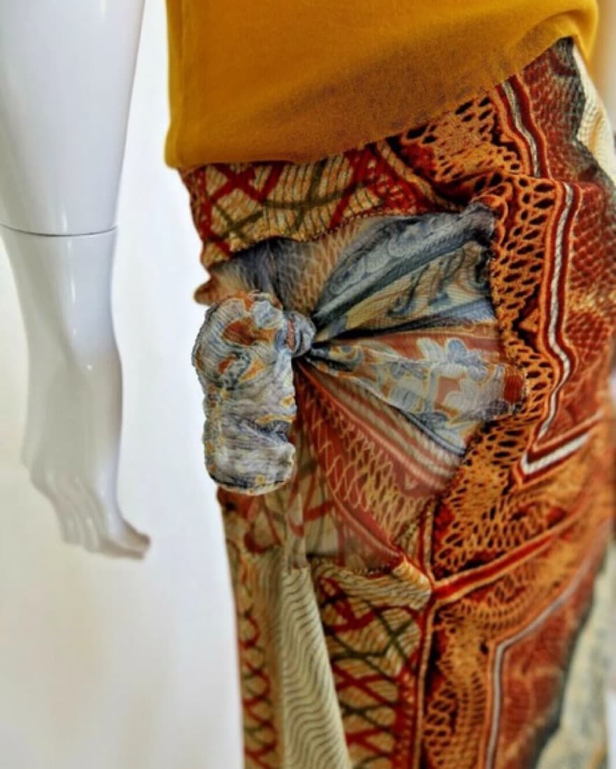 Jean Paul Gaultier Vintage Mesh Skirt - Image 2