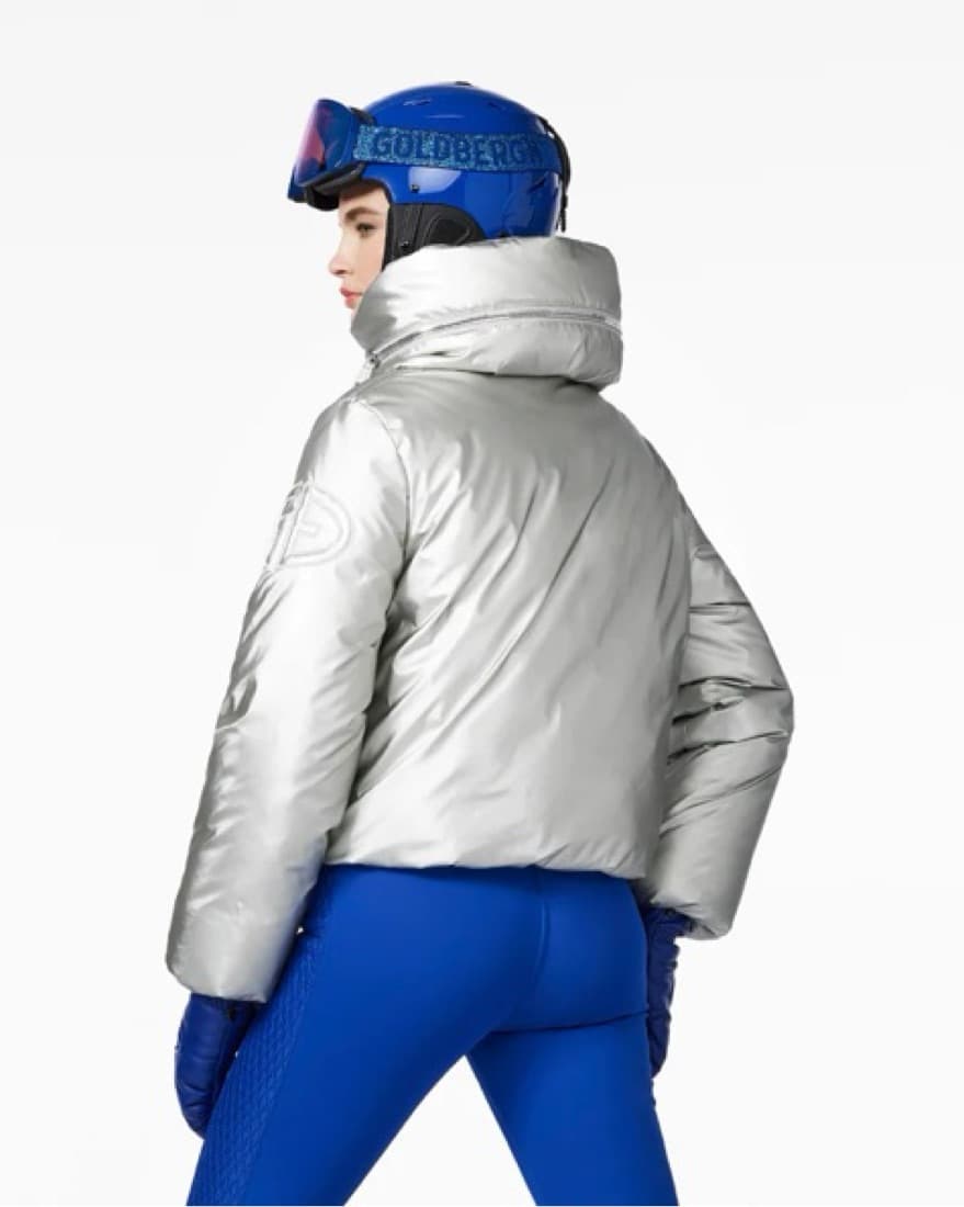 Goldbergh Soleil Silver Ski Jacket - Image 2