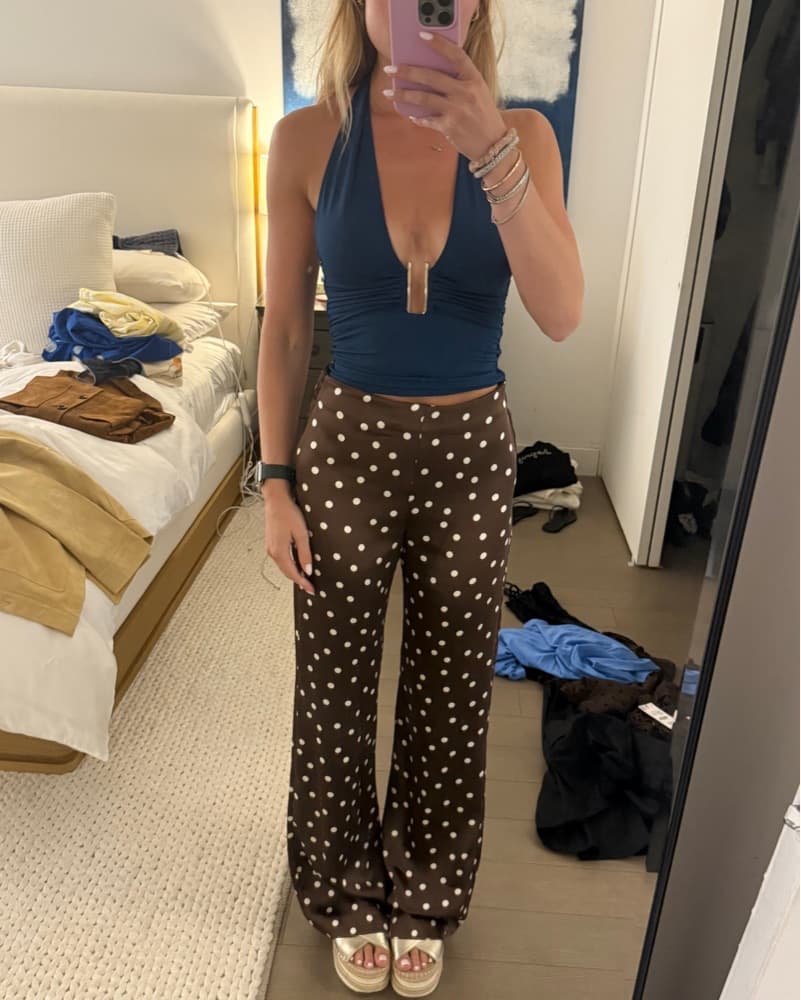 Zara Polka Dot Pants  - Image 2
