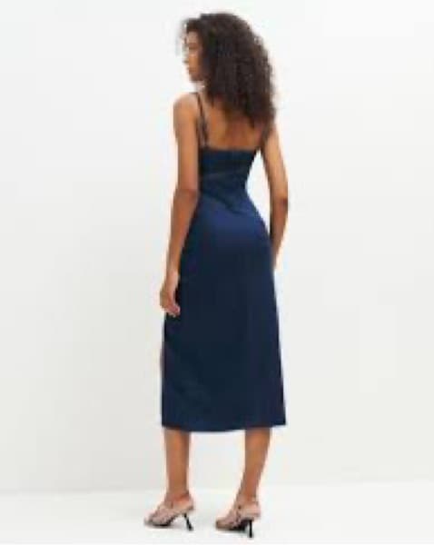 Reformation Denim Midi Dress  - Image 2