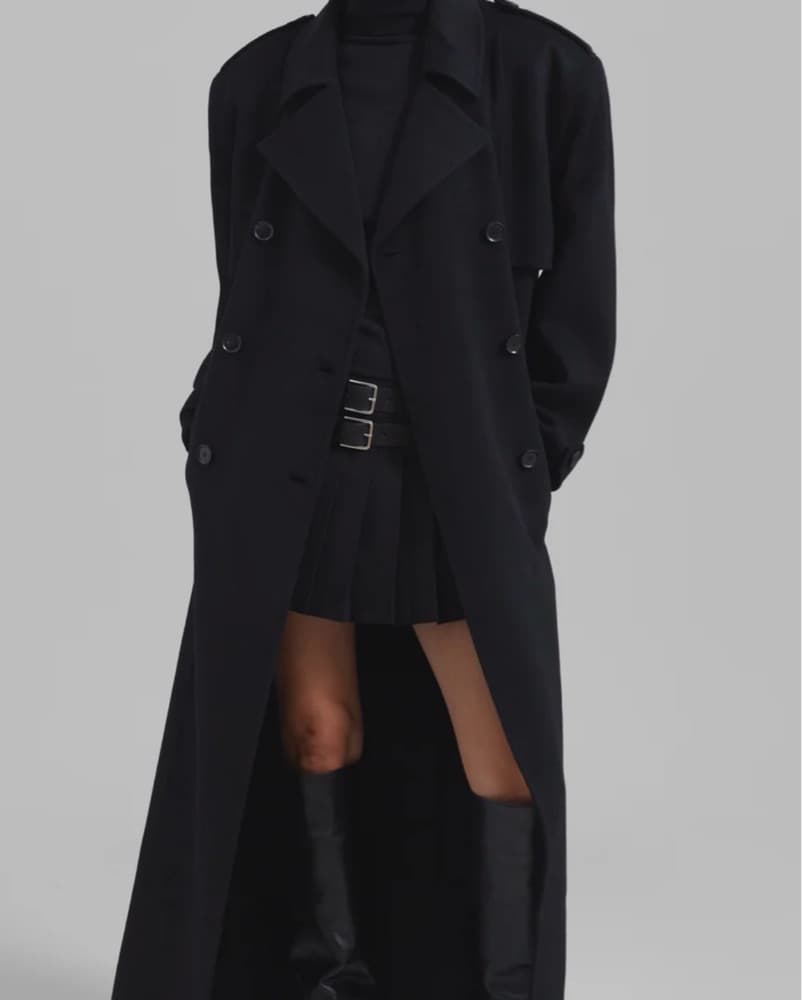 Frankie Shop NIKOLA Trench Coat - Image 2