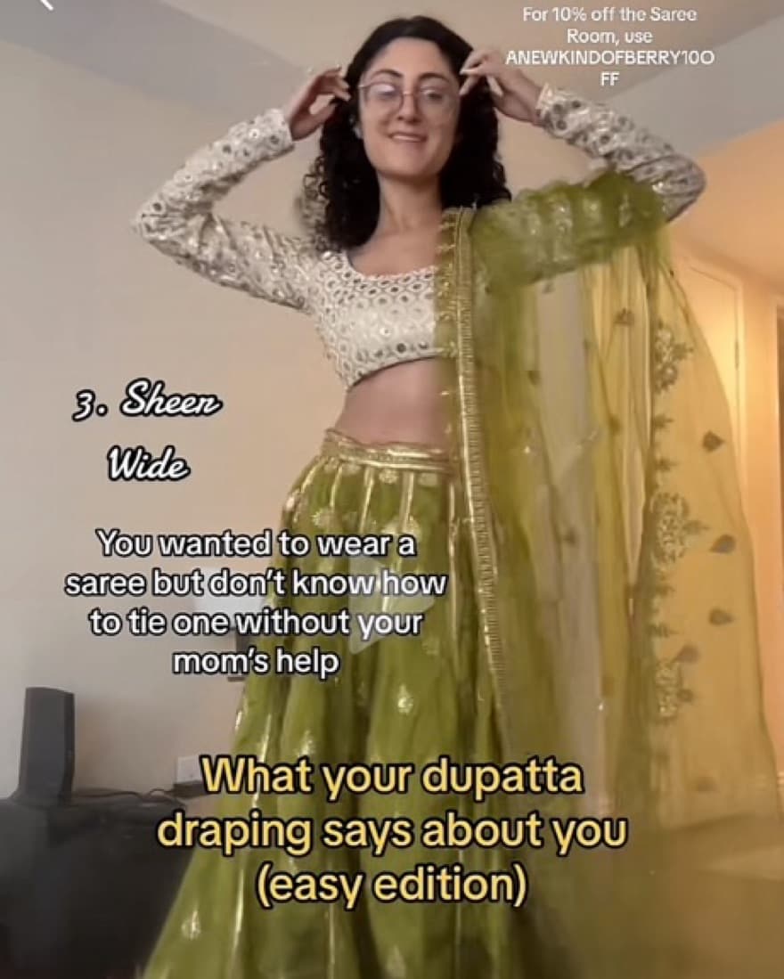 Olive Lehenga Indian Wedding - Image 4