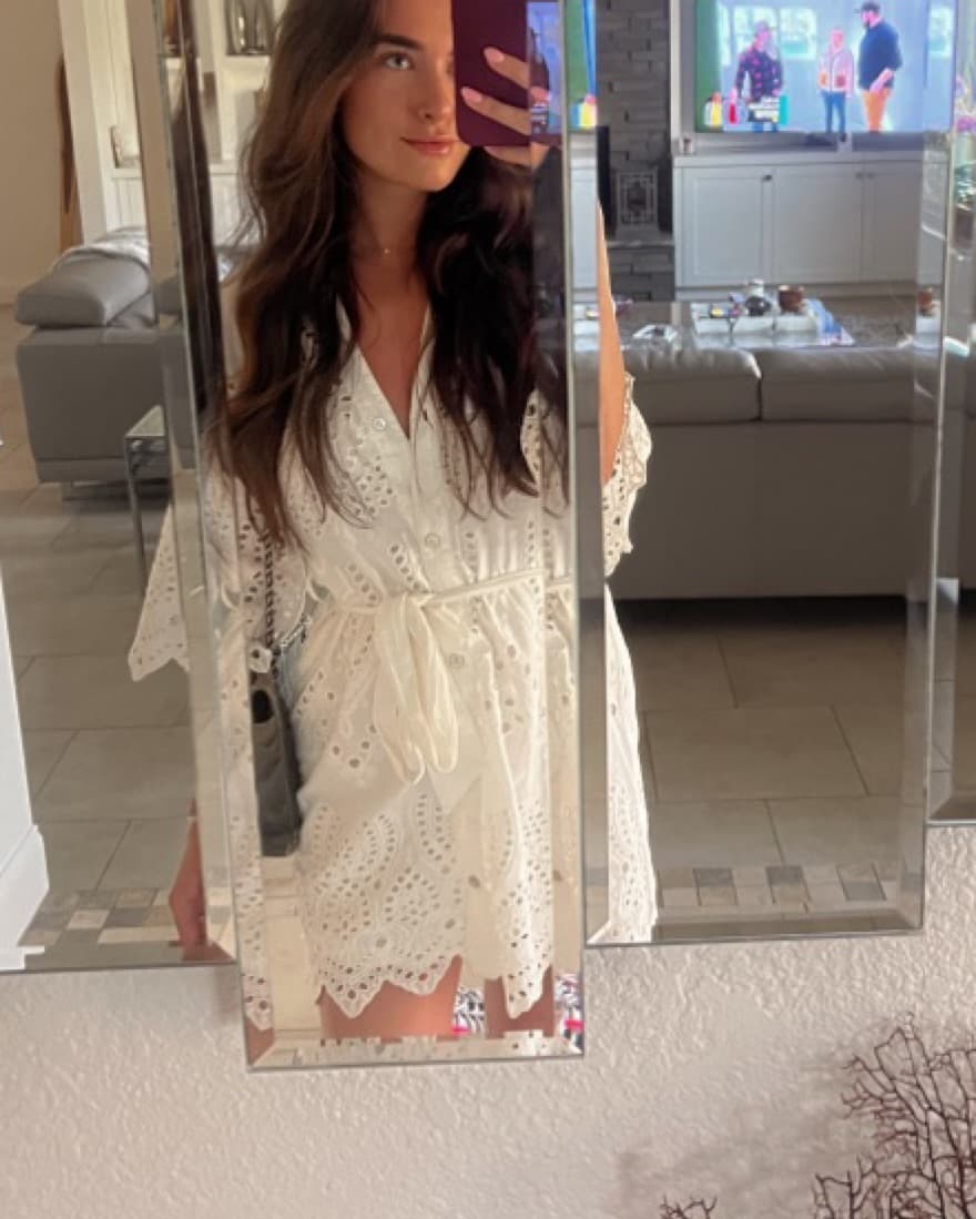 White Dress / Cover Up  - Image 2