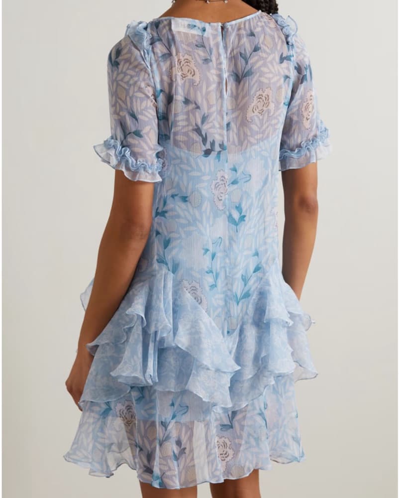 Saloni Ruffle Dress - Image 2