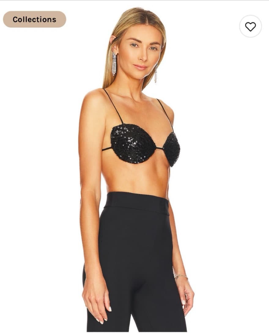 Revolve, ITMFL Romina Top in Black - Image 2