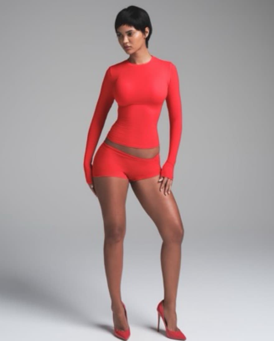 Skims Fits Everybody Long Sleeve Top - Image 4