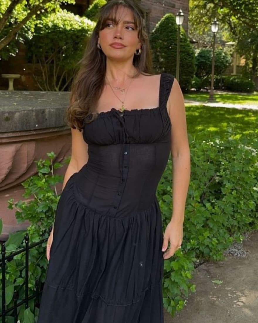 Christabelle Ruffle Maxi Dress - Image 1