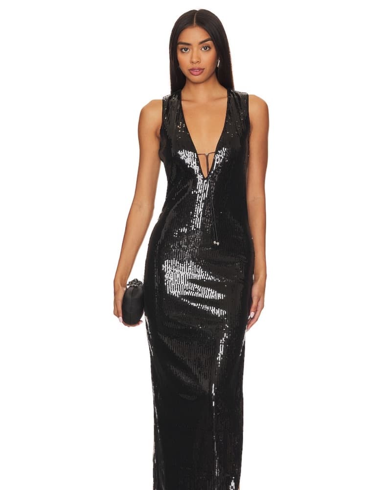 Revolve Sequin Maxi Dress - Image 1