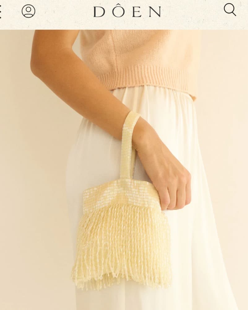 DOEN BALFOUR BEADED BAG - Image 2