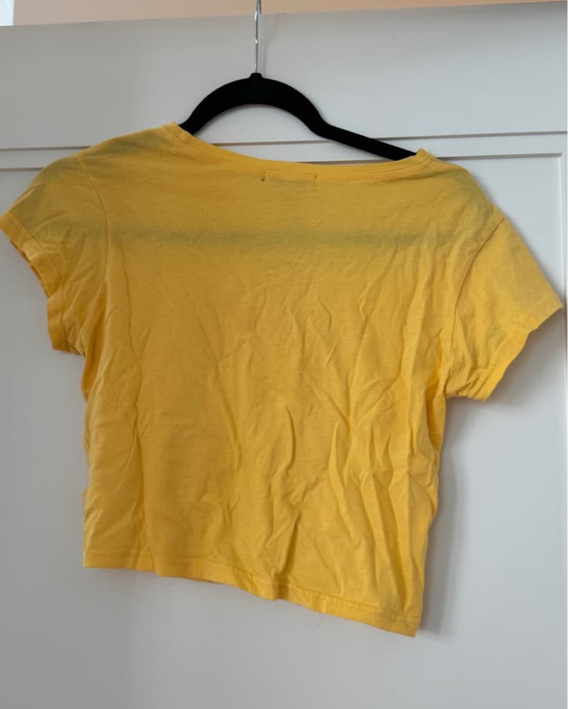 “Howdy” Yellow Graphic Tee - Image 4
