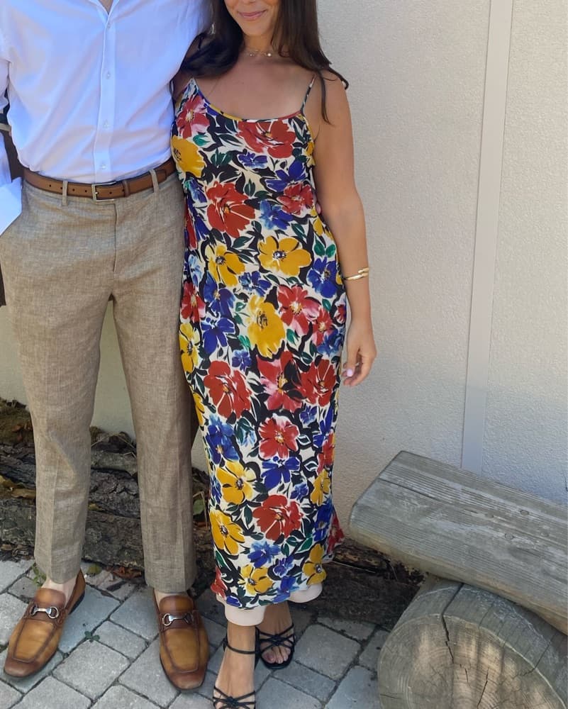 Rumored Floral Midi Dressm - Image 1