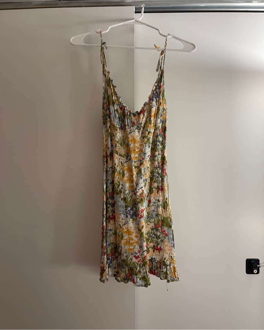Ref Vibrant Floral Mini Dress - Image 5
