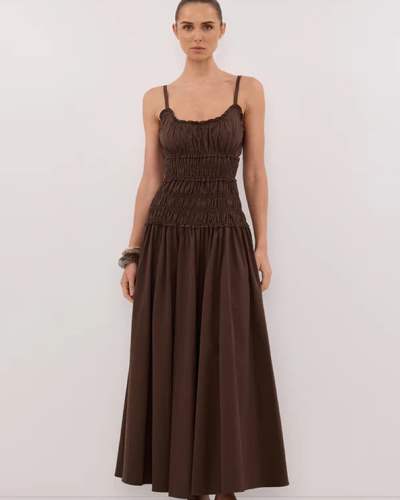 DISSH Toby Chocolate Brown Dress - Image 2
