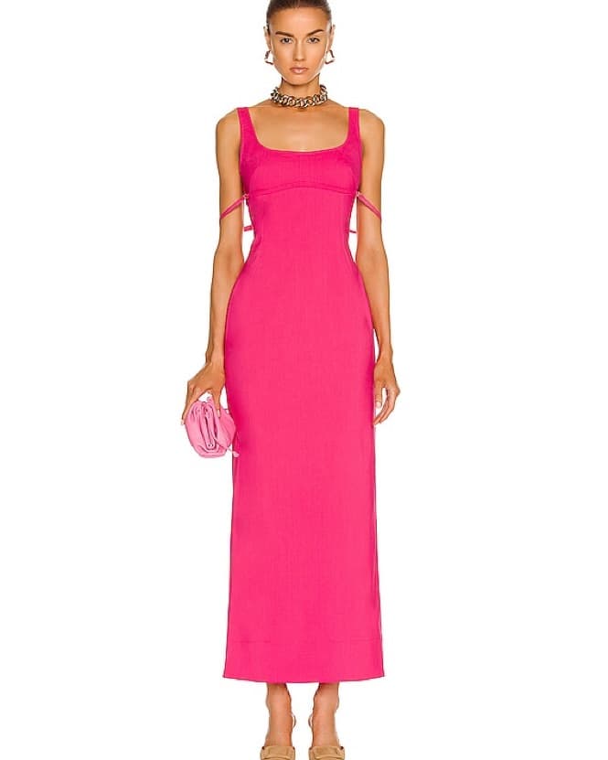 Jacquemus La Robe Valdu Formal Dress - Image 3