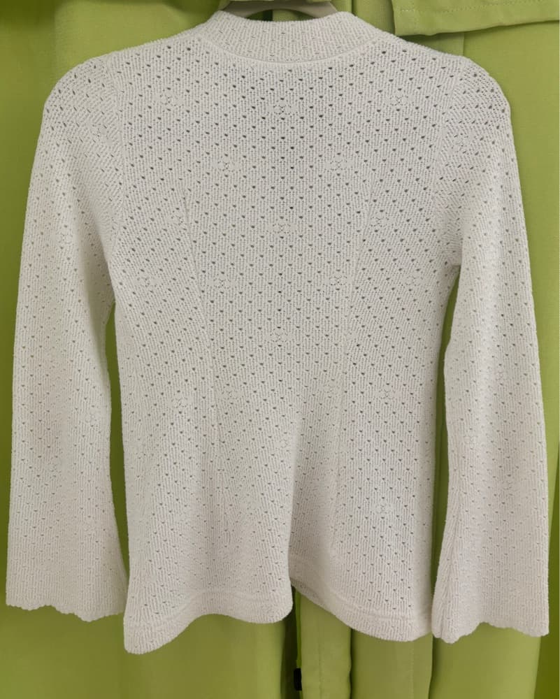 White Button Cardgian  - Image 2