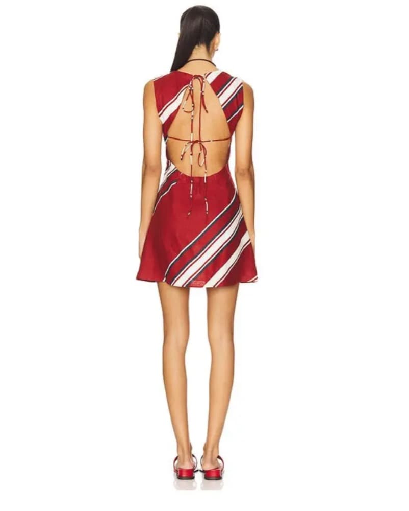 Faithfull The Brand Julia Mini Dress - Image 2