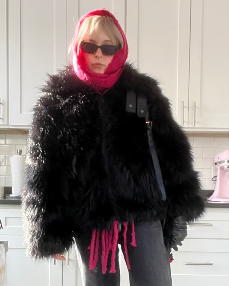 Reversible Nike x Ambush Fur Coat - Image 4
