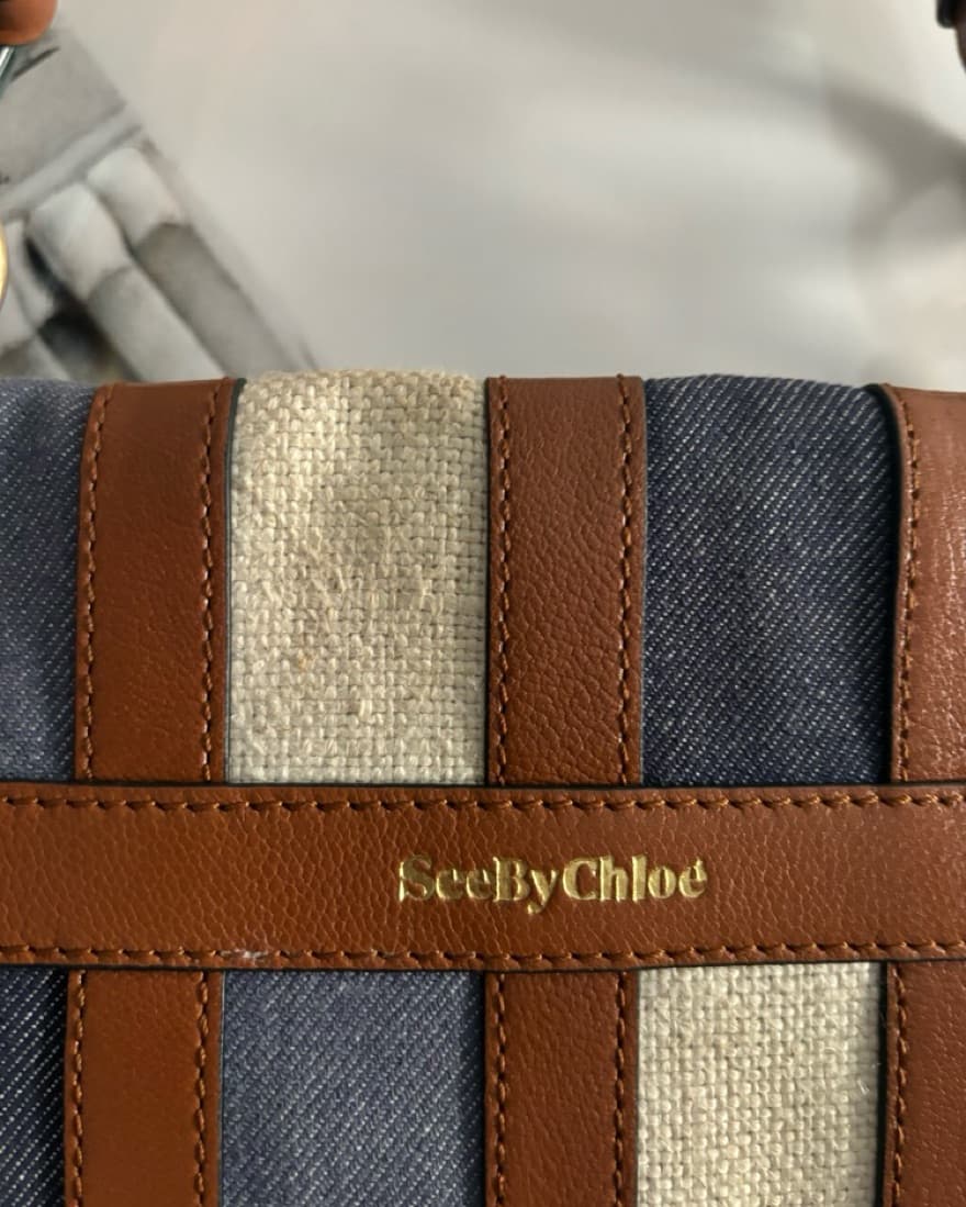 See by Chloe Denim Patchwork Bag - Image 2