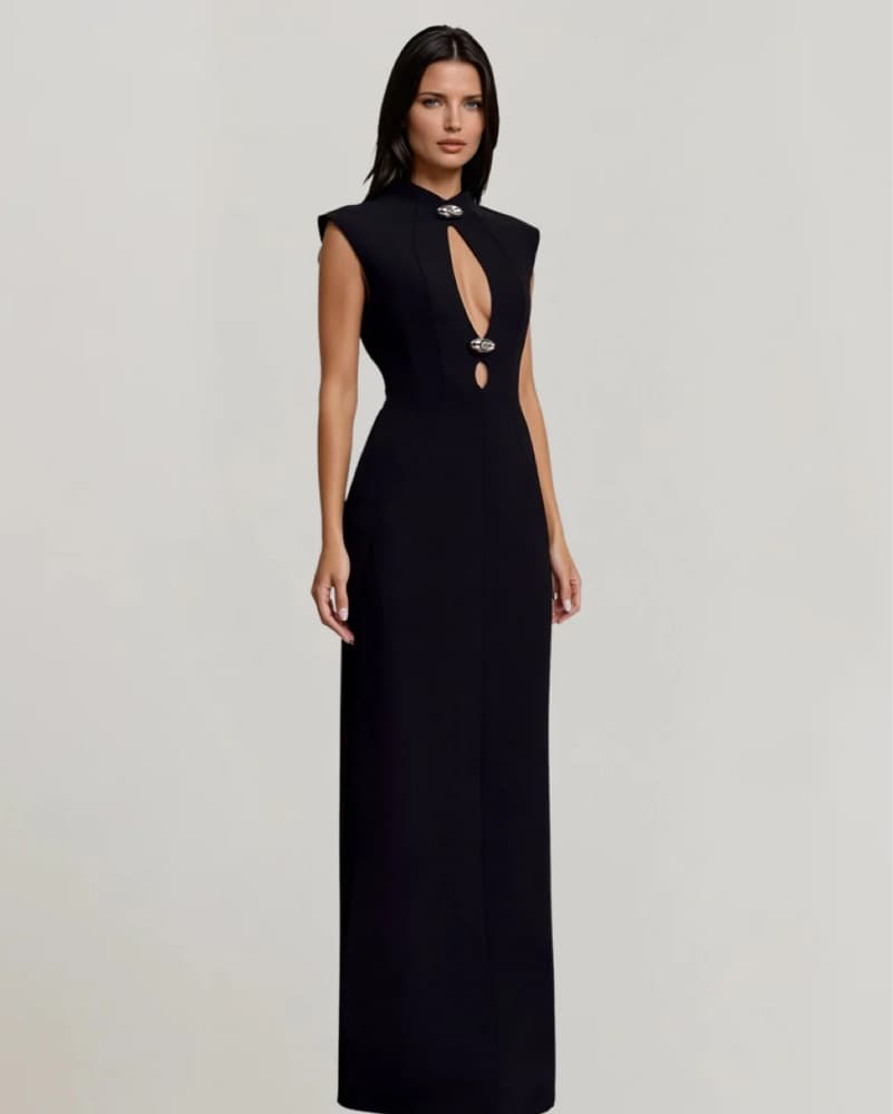 Meshki Cut Out Maxi Dress  - Image 1