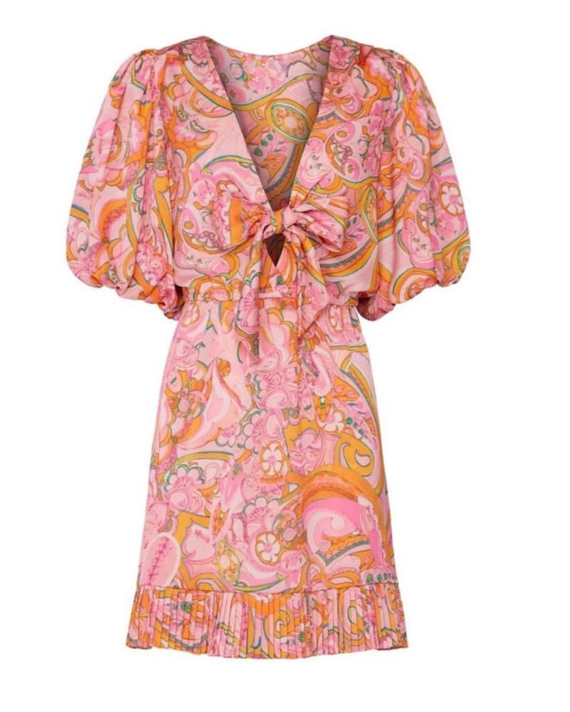Delfi Pink Sage Dress - Image 1