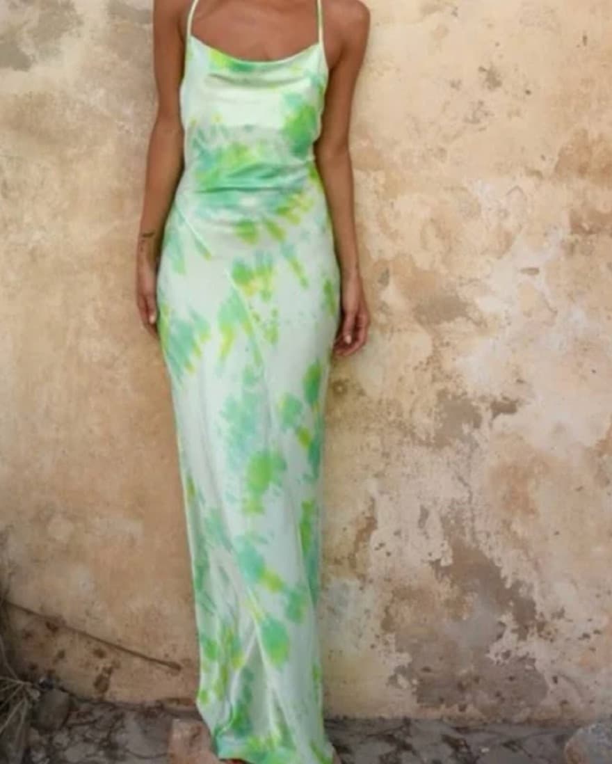 Rat And Boa - Tie-Dye Maxi Dress - Image 1
