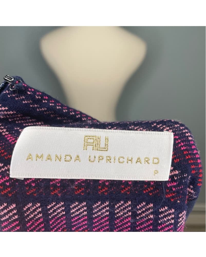 Amanda Uprichard Patterned Knit Dress - Image 4