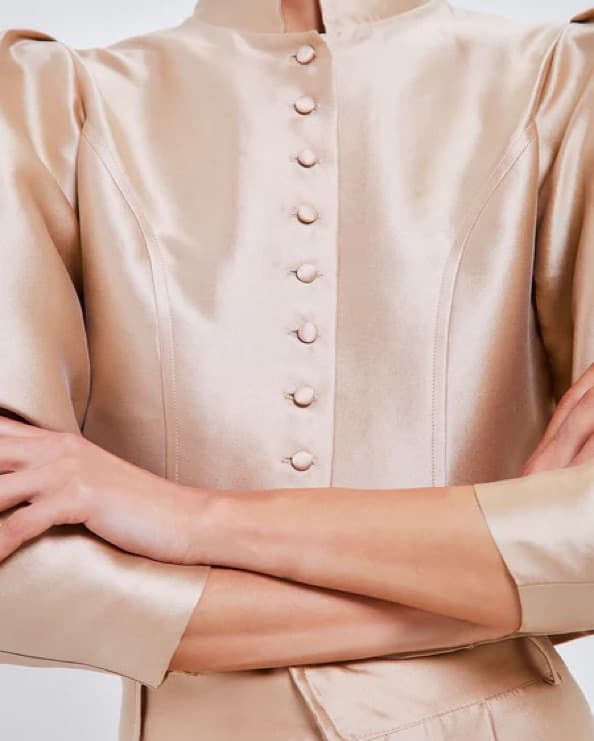DESTREE  Beige Amoako Jacket + Pants - Image 3