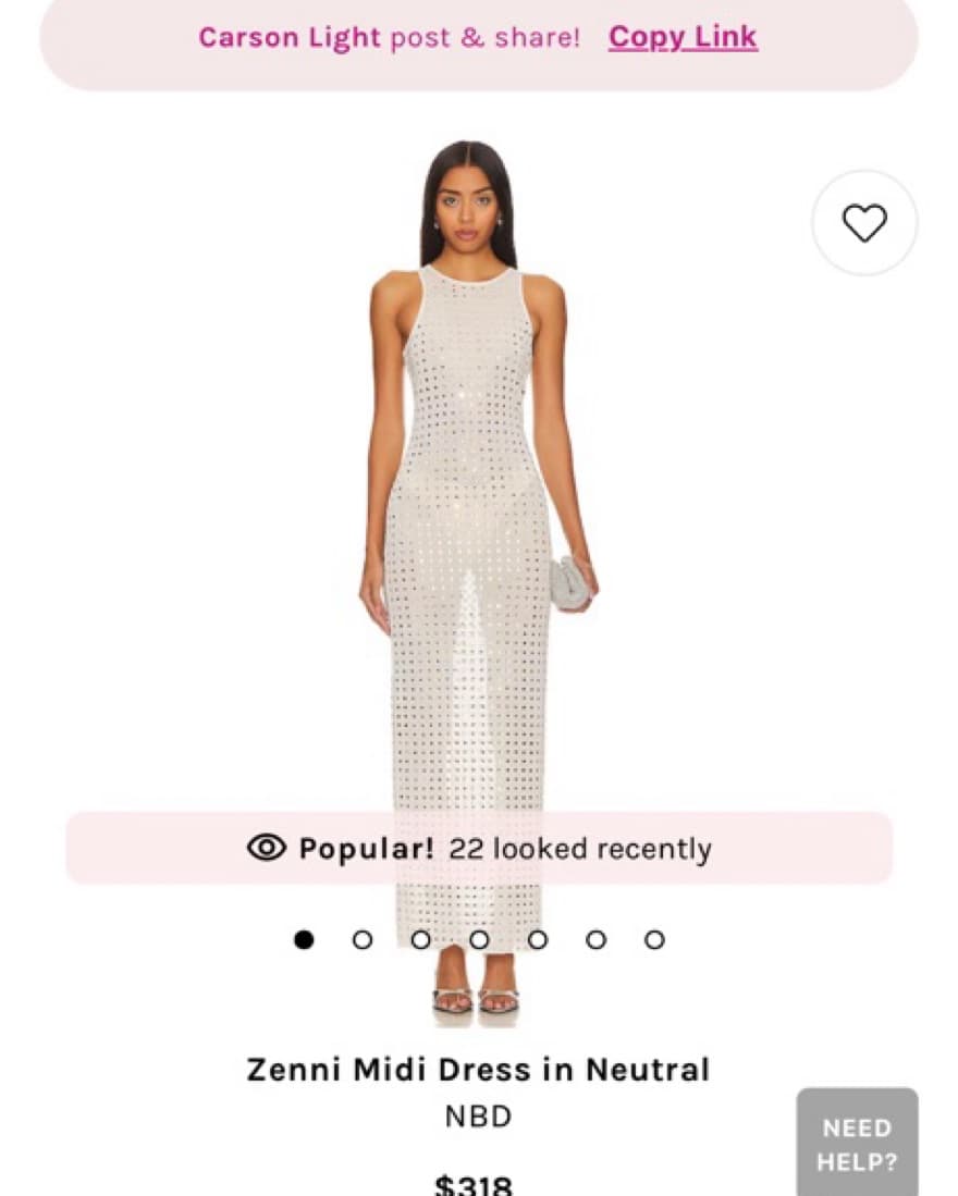 Sequin Stud Maxi  - Image 3