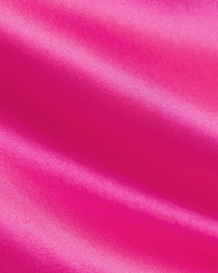 Reformation Joanna Silk Dress Fuchsia  - Image 4