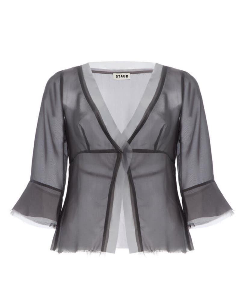 Staud Jenny Silk Top - Image 4