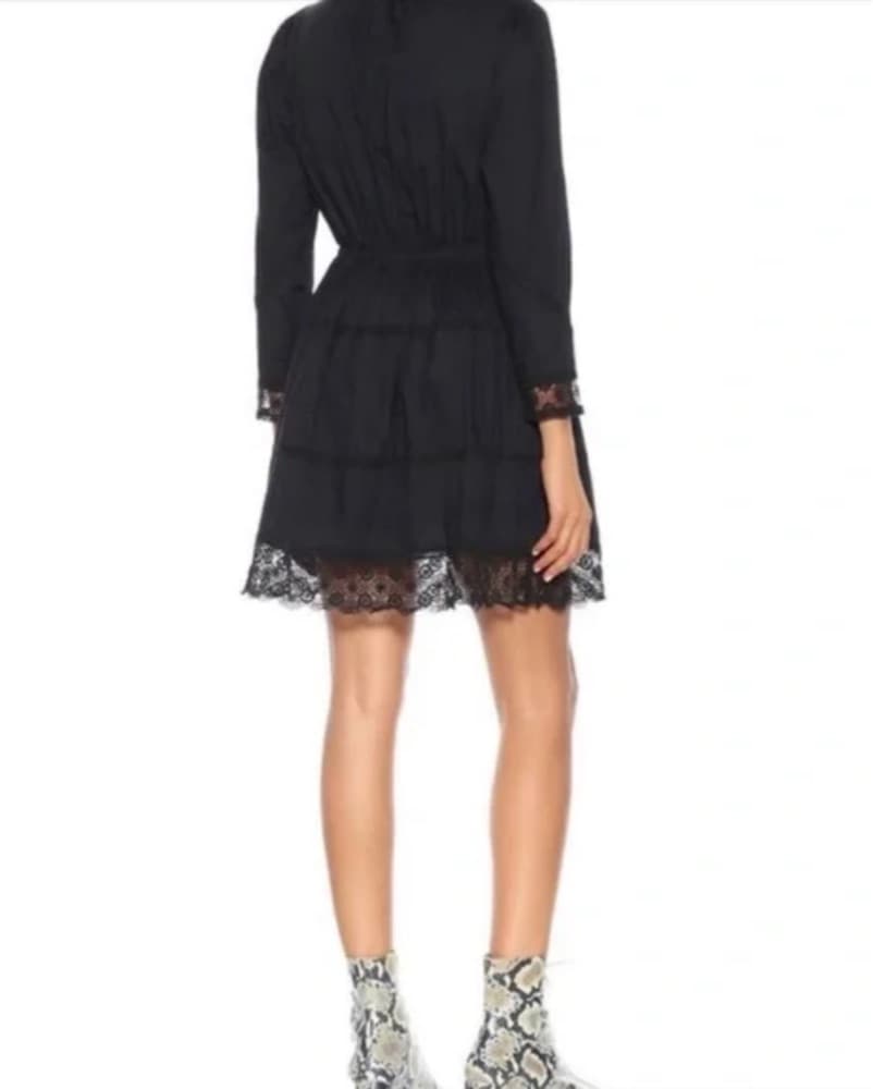 Ulla Johnson Helene Crochet Mini Dress  - Image 4