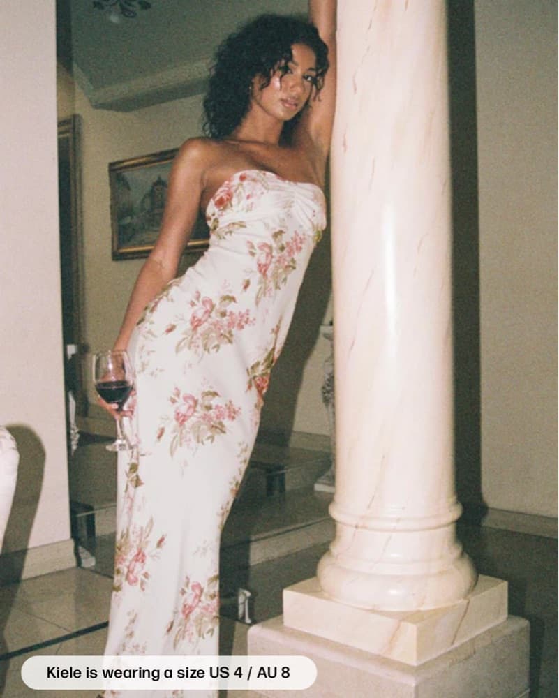 Abeila Strapless Maxi Dress  - Image 5