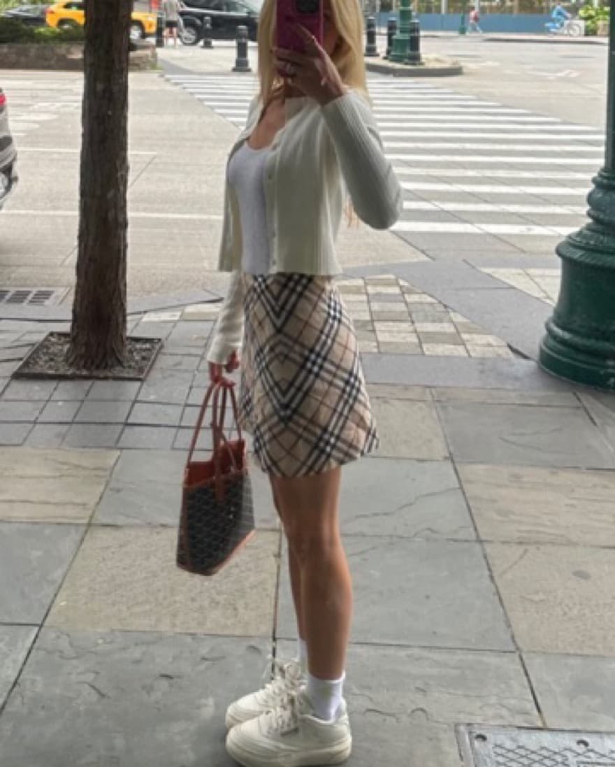 Burberry Mini Skirt - Image 1