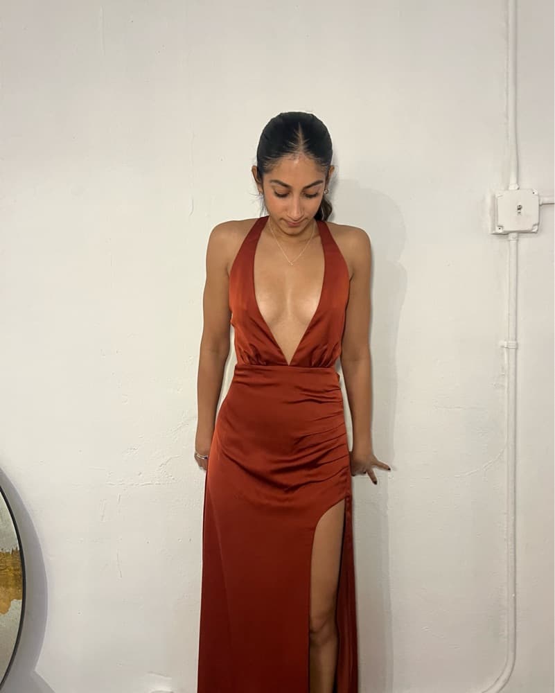 Burnt Orange NBD dress - Image 3