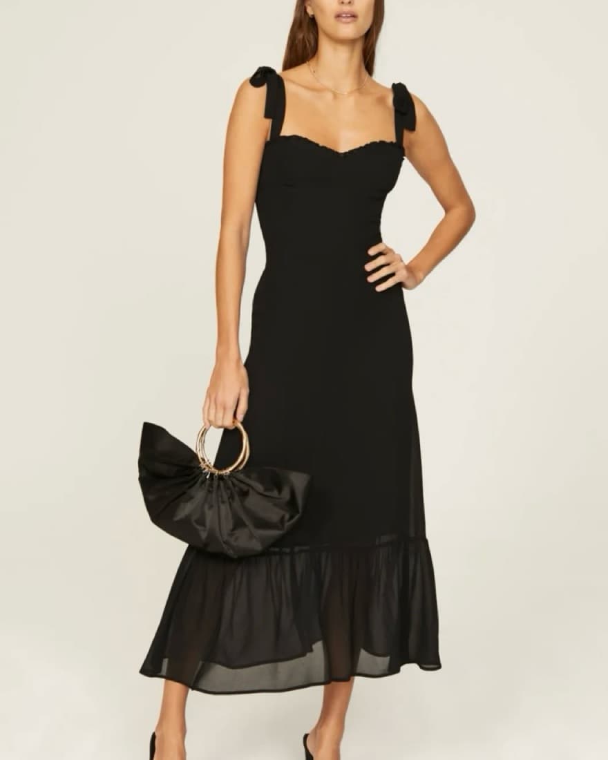 Black Reformation Dress - Image 1