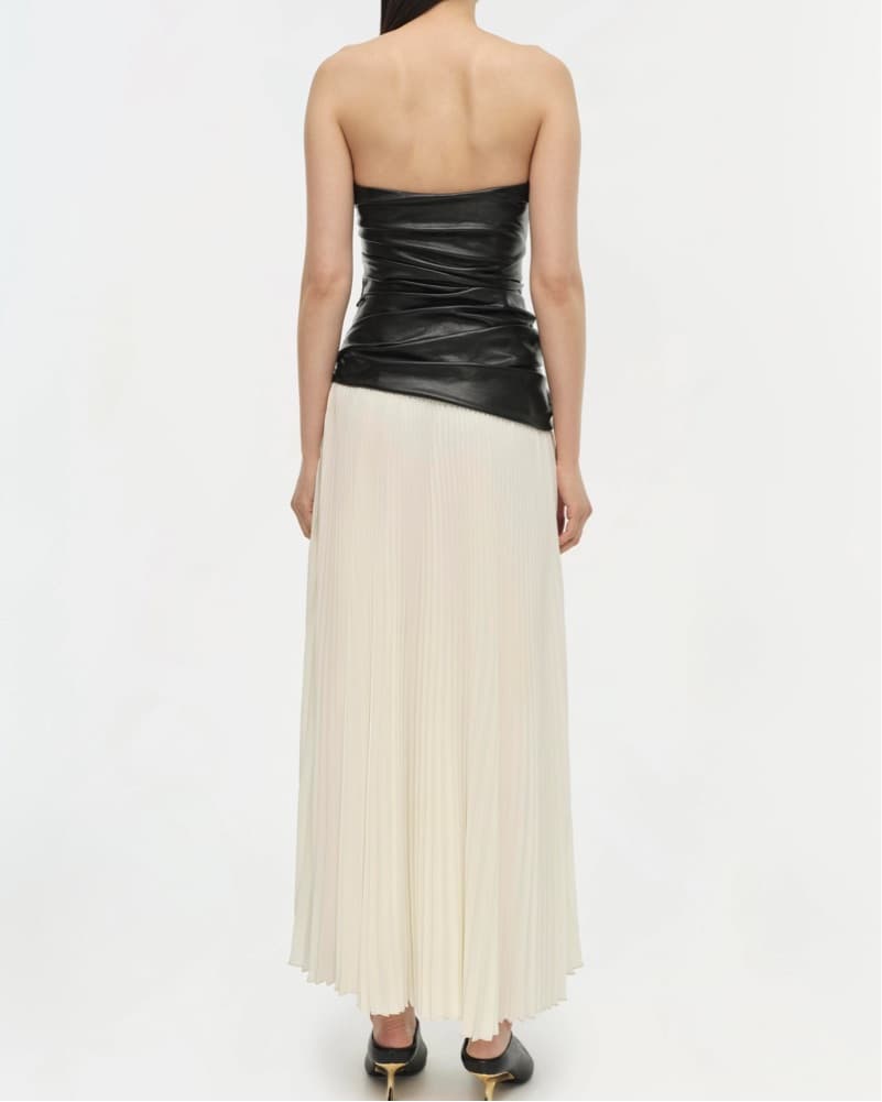 Simkhai Arie Strapless Bustier Dress - Image 3