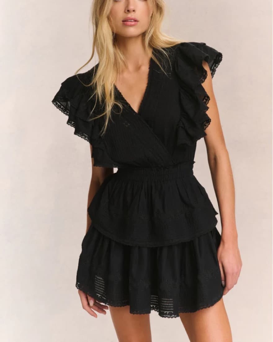 LoveShackFancy Gwen Heritage Dress - Image 1