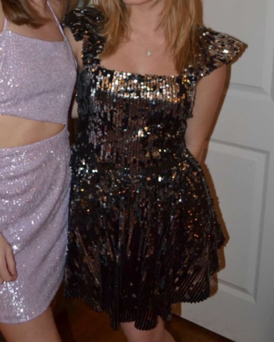 Sequin Mini Dress - Image 2