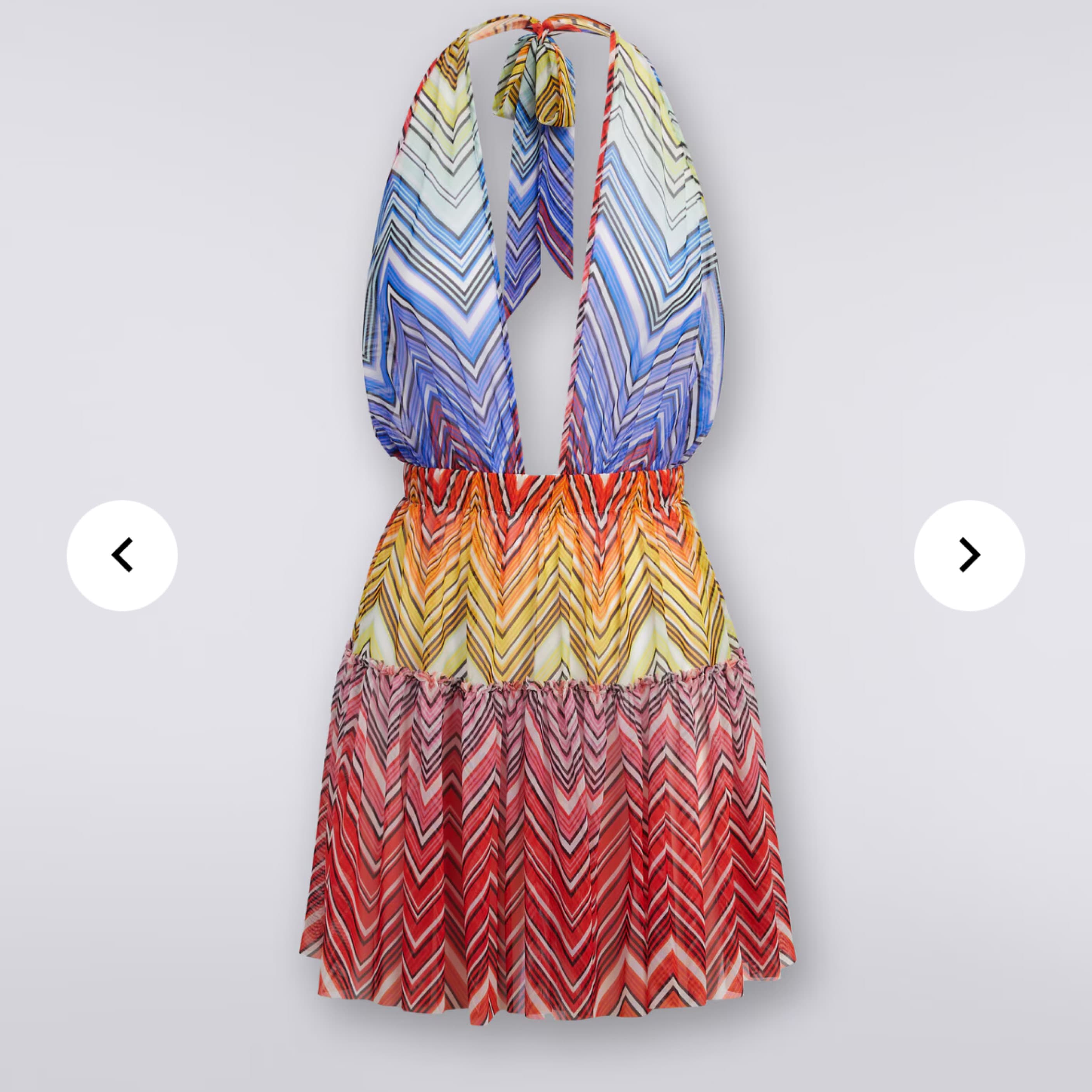 MISSONI Chevron mini dress Small  - Image 1