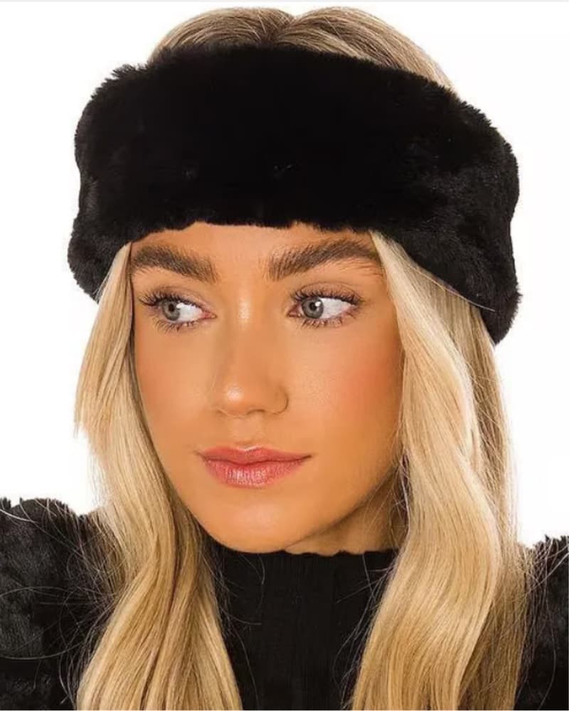 Apparis Eleni Faux Fur Headband - Image 1
