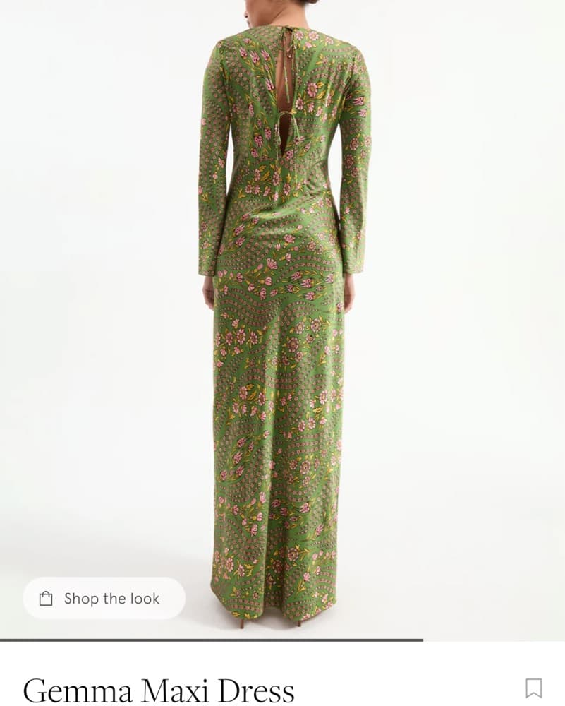 Veronica Beard Gemma Floral Maxi Dress - Image 4