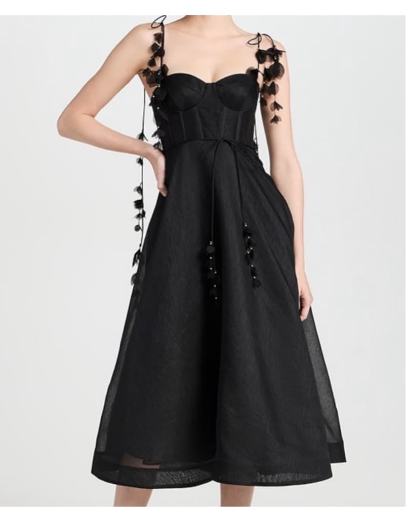 SOLD OUT - Zimmerman Silk Bustier Dress - Image 1